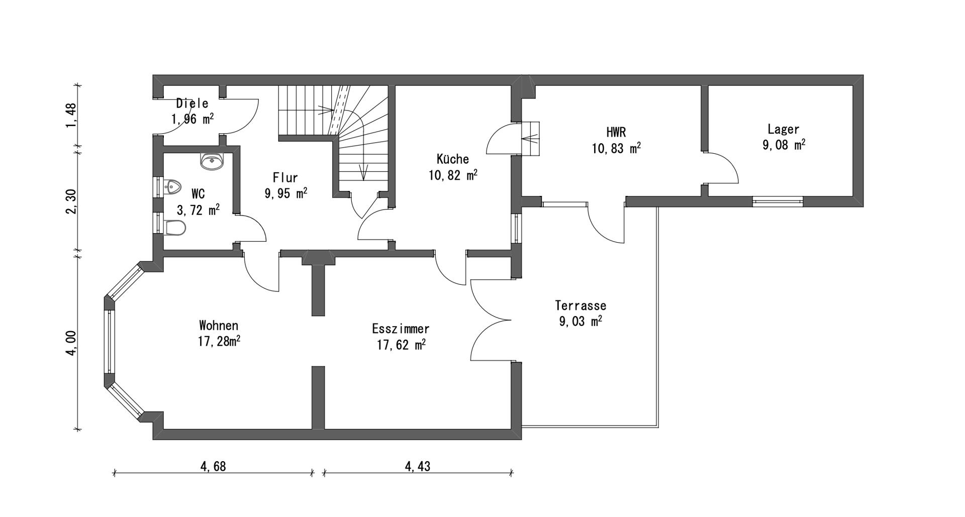 Doppelhaushälfte zum Kauf 349.000 € 4 Zimmer 145,5 m²<br/>Wohnfläche 693 m²<br/>Grundstück Kattenesch Bremen 28277