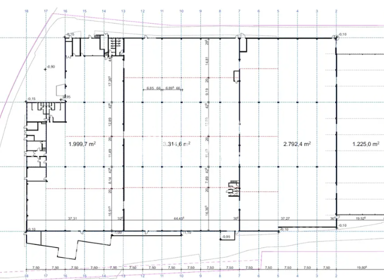 Lagerhalle zur Miete provisionsfrei 9.385 m² Lagerfläche teilbar ab 9.385 m² Aachen 52070