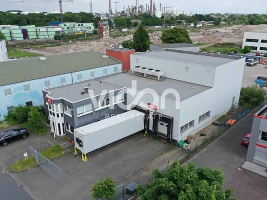 Lagerhalle zur Miete provisionsfrei 8.000 € 443 m² Lagerfläche teilbar ab 613,2 m² Wesseling Wesseling 50389