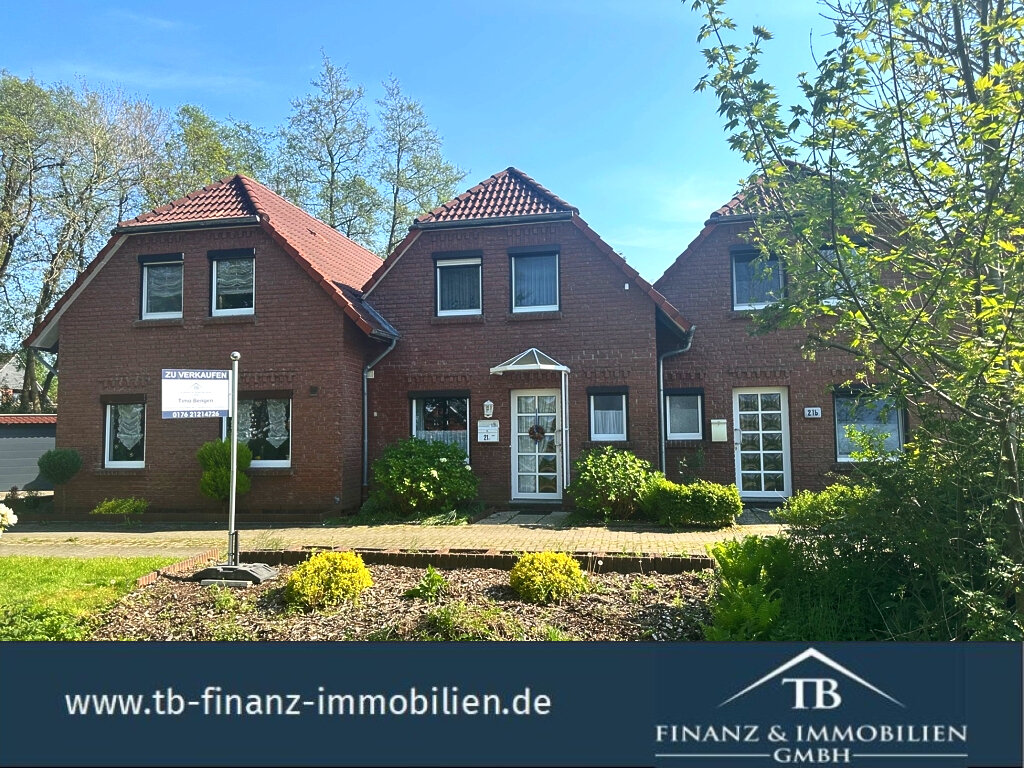 Reihenmittelhaus zur Miete 900 € 3 Zimmer 102,5 m²<br/>Wohnfläche 345,6 m²<br/>Grundstück Hage Hage 26524