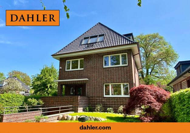 Einfamilienhaus zur Miete 4.437 € 7 Zimmer 257 m² 843 m² Grundstück Marienthal Hamburg 22043