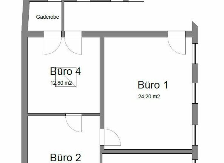 Büro zur Miete 7,50 € 4 Zimmer Innere Stadt Klagenfurt am Wörthersee 9020