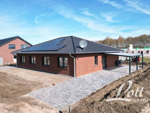 Doppelhaushälfte zur Miete - Erstbezug 800 € 3 Zimmer 62,9 m² Barßelermoor Barßel 26676