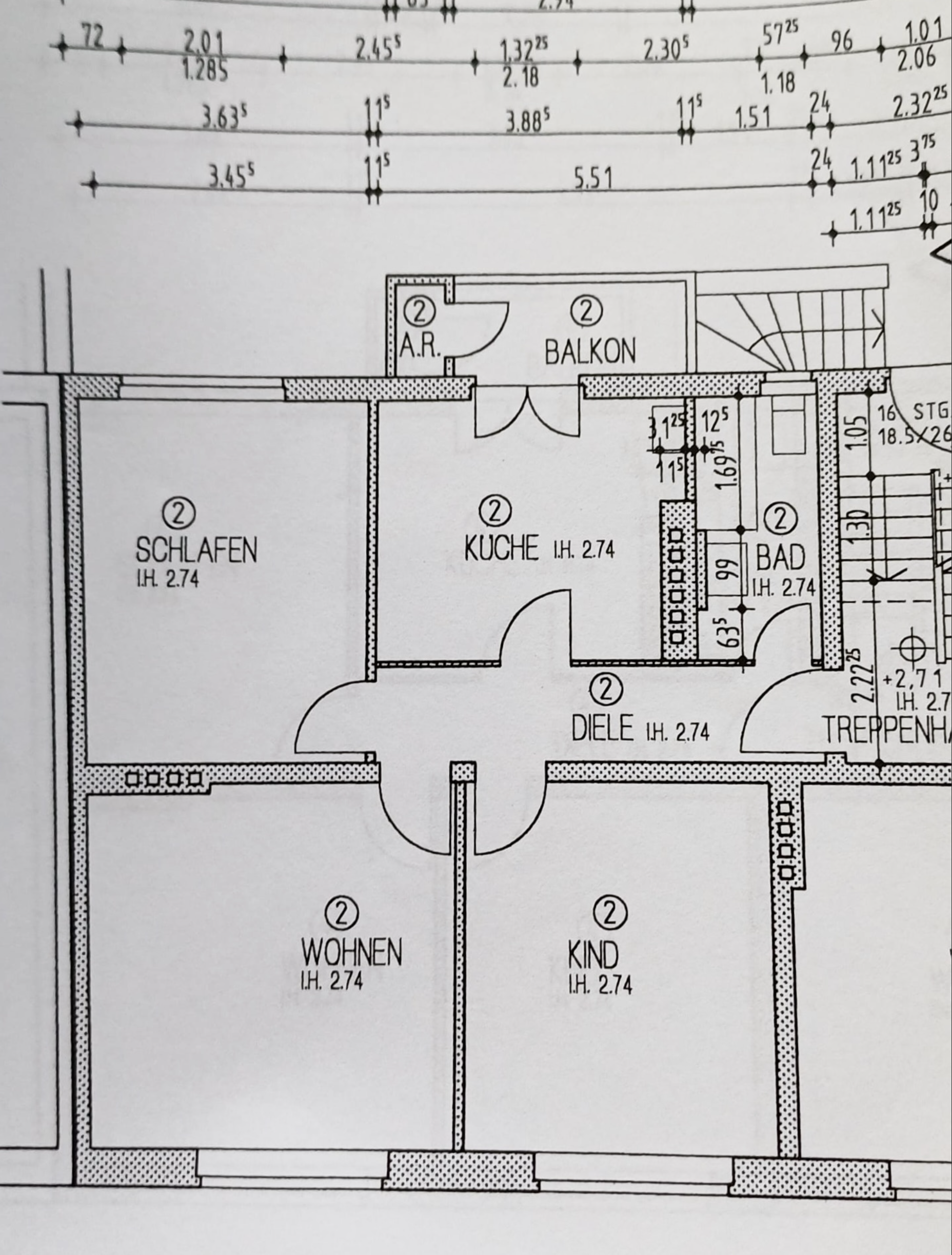 Wohnung zum Kauf 249.500 € 3 Zimmer 76 m²<br/>Wohnfläche 1.<br/>Geschoss Ponttor Aachen 52072