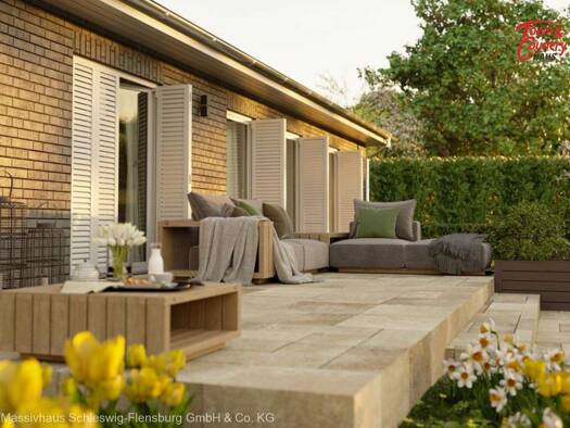 Bungalow zum Kauf provisionsfrei 436.800 € 5 Zimmer 130,3 m² 1.084 m² Grundstück Loit 24888