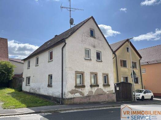 Einfamilienhaus zum Kauf 75.000 € 4 Zimmer 100 m² 163 m² Grundstück Maibach Poppenhausen / Maibach 97490