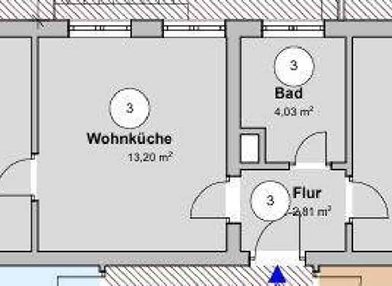 Wohnung zum Kauf 139.500 € 2,5 Zimmer 53 m² Weil am Rhein 79576