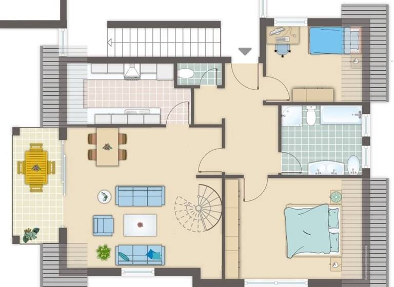Wohnung zum Kauf 349.000 € 3 Zimmer 92 m² 2. Geschoss Eschbach Usingen 61250