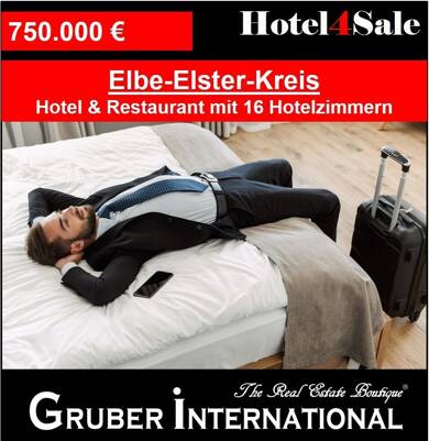Hotel zum Kauf 750.000 € 16 Zimmer 187 m² Gastrofläche 1.500 m² Grundstück Bad Liebenwerda Bad Liebenwerda 04924