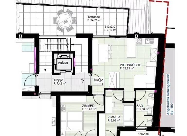 Studio zum Kauf 465.000 € 3 Zimmer 73 m² 1. Geschoss Lana 39011