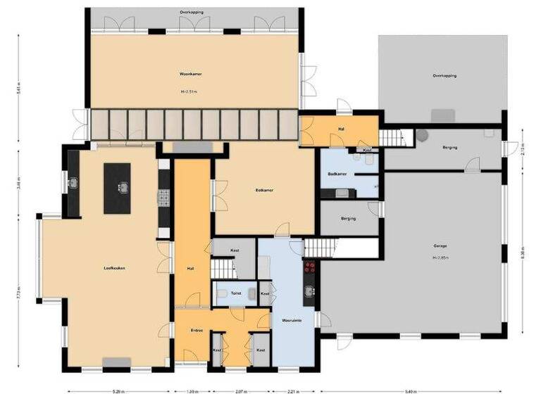 Villa zum Kauf 2.395.000 € 11 Zimmer 540 m² 1.263 m² Grundstück hofland 53 mijdrecht 3641 GB