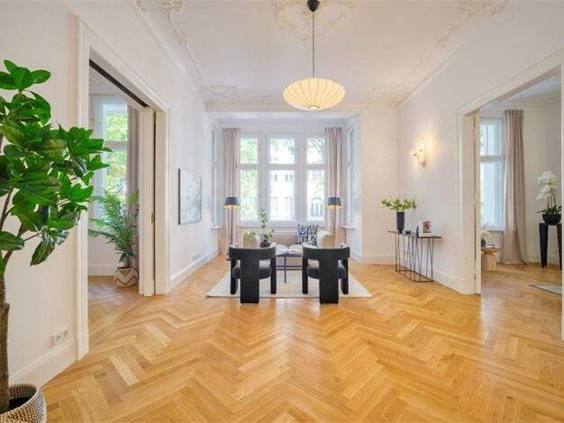 Wohnung zum Kauf 2.480.000 € 8 Zimmer 259,8 m² 2. Geschoss frei ab sofort Xantener Str. 8 Wilmersdorf Berlin 10707