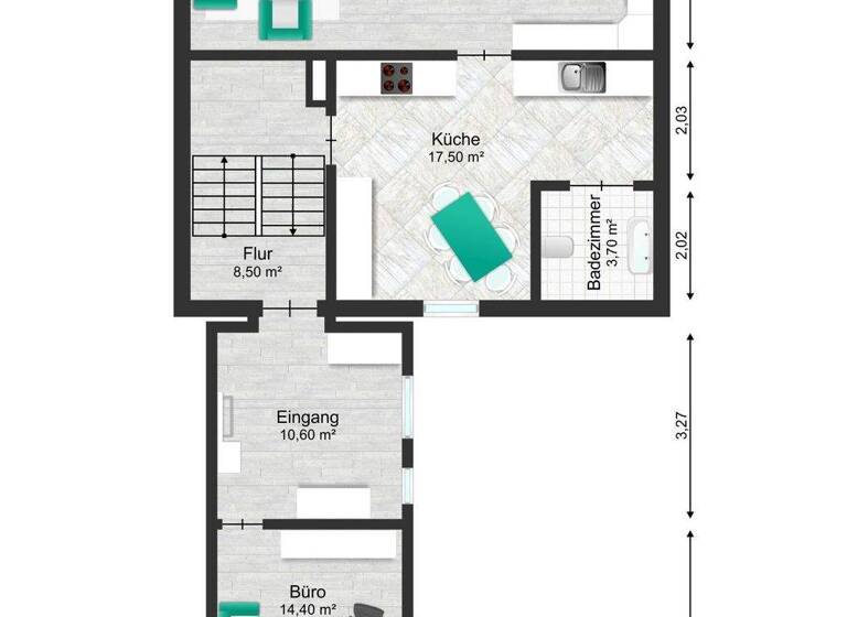 Doppelhaushälfte zum Kauf 169.000 € 5 Zimmer 165 m² 550 m² Grundstück Gräwigstraße 24 Haldensleben 39340