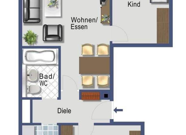 Wohnung zum Kauf provisionsfrei 195.000 € 3 Zimmer 70,2 m² 2. Geschoss Willicher Straße 41a Osterath Meerbusch 40670