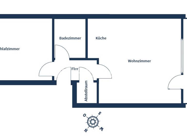 Wohnung zum Kauf 149.500 € 2 Zimmer 51 m²<br/>Wohnfläche EG<br/>Geschoss Dornumersiel Dornum 26553