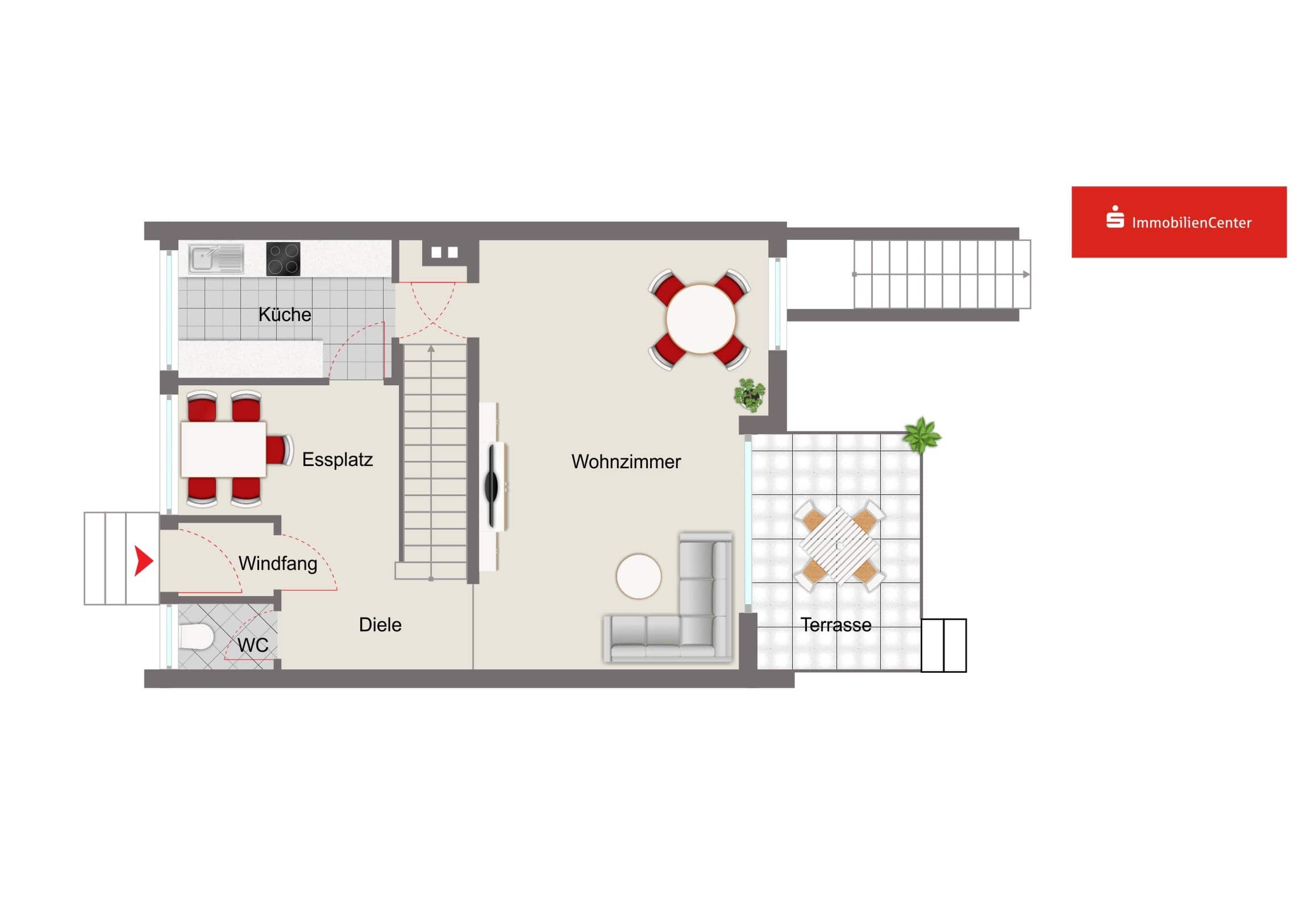 Reihenmittelhaus zum Kauf 439.000 € 5,5 Zimmer 130 m²<br/>Wohnfläche 303 m²<br/>Grundstück Herten Rheinfelden 79618