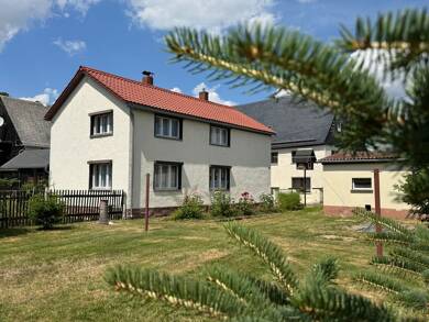 Einfamilienhaus zum Kauf 125.000 € 4 Zimmer 109 m² 1.057 m² Grundstück Dittersbach Frankenberg/Sachsen 09669