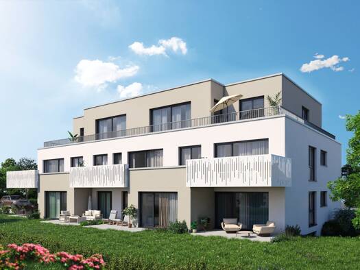 Wohnung zum Kauf - Neubau provisionsfrei 359.000 € 2 Zimmer 56,6 m² EG Blitzenreute Fronreute 88273