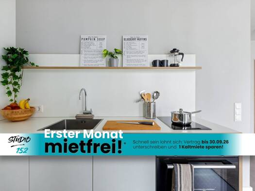 Studio zur Miete 472 € 1 Zimmer 23,1 m² 5. Geschoss frei ab 16.08.2026 Dotzheimer Straße 152 Wiesbaden Rheingauviertel, Hollerborn 65197
