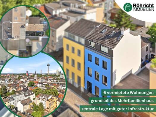 Mehrfamilienhaus zum Kauf 621.000 € 9 Zimmer 211,8 m² 138 m² Grundstück Ehrenfeld Ehrenfeld 50823