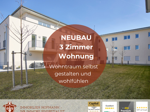 Wohnung zum Kauf - Erstbezug 375.000 € 3 Zimmer 103,9 m² 2. Geschoss Gangkofen 84140
