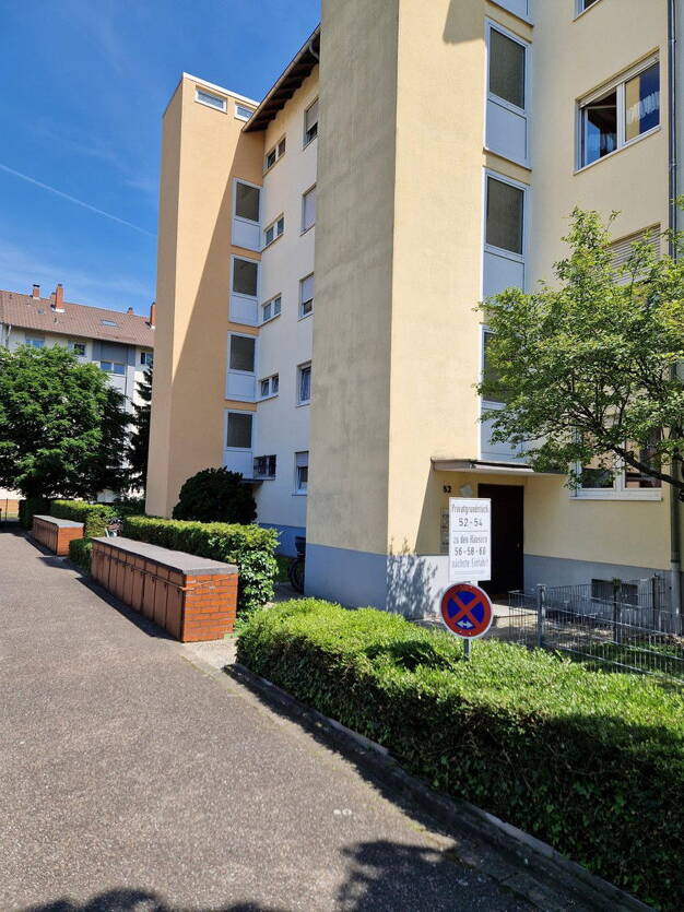 Wohnung zum Kauf provisionsfrei 179.000 € 2 Zimmer 62 m² 3. Geschoss Friedrich-Ebert-Str. 54 Nordstadt Schwetzingen 68723