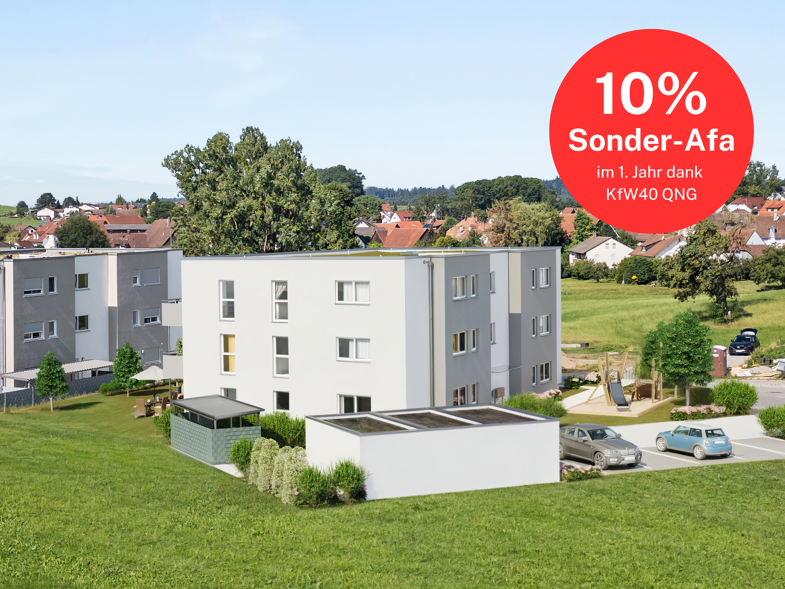 Wohnung zum Kauf provisionsfrei 379.000 € 3,5 Zimmer 91 m² 1. Geschoss Schiller Straße 6 Bergatreute Bergatreute 88368