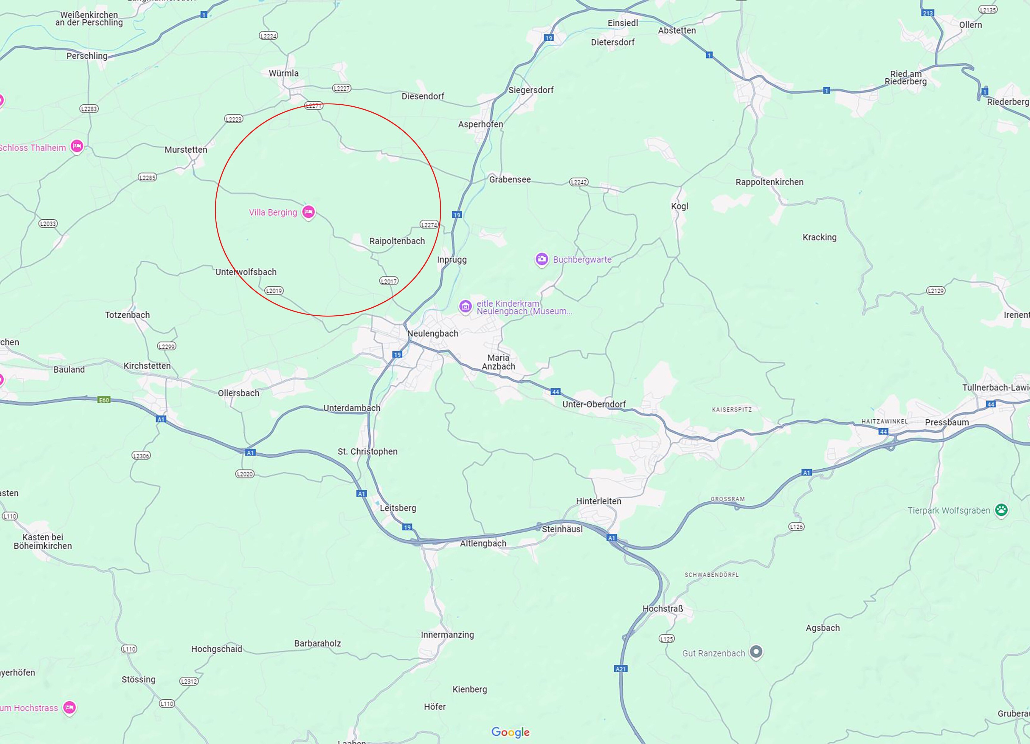 Land-/Forstwirtschaft zum Kauf 1.600.000 € 83.000 m²<br/>Grundstück Berging Neulengbach 3040