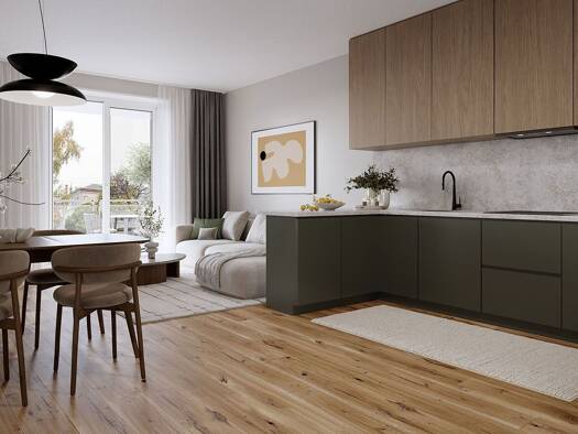 Wohnung zum Kauf - Neubau 466.000 € 3 Zimmer 70,1 m² EG Tonndorf Wandsbek 22047