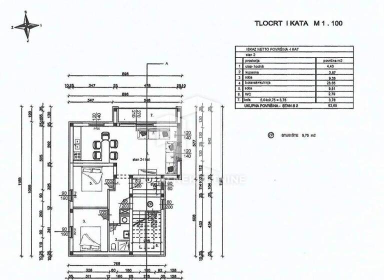 Wohnung zum Kauf 260.000 € 3 Zimmer 67 m² 1. Geschoss Malesnica, Stenjevec Donja Kustosija