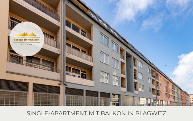 Wohnung zum Kauf 105.000 € 1 Zimmer 35,6 m²<br/>Wohnfläche 2.<br/>Geschoss Plagwitz Leipzig 04229