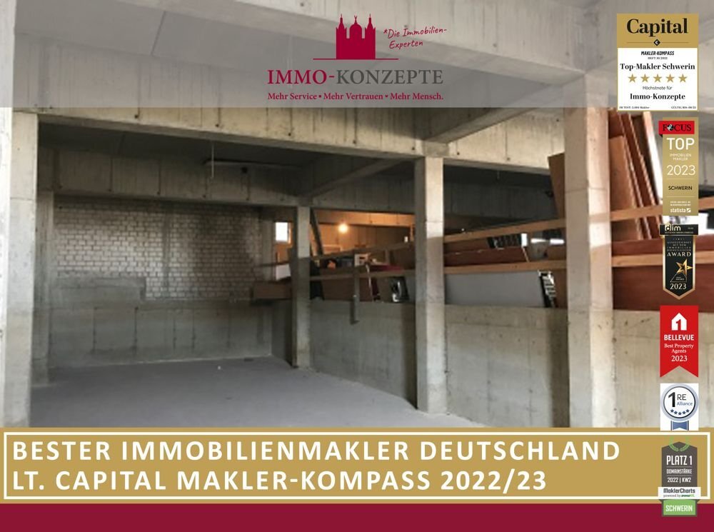 Lagerhalle zur Miete 900 € 300 m²<br/>Lagerfläche Friedrichsthal Schwerin 19057