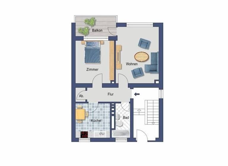 Wohnung zum Kauf provisionsfrei 209.000 € 3 Zimmer 56,6 m²<br/>Wohnfläche EG<br/>Geschoss Haeselerstraße 25 Mörsenbroich Düsseldorf 40470