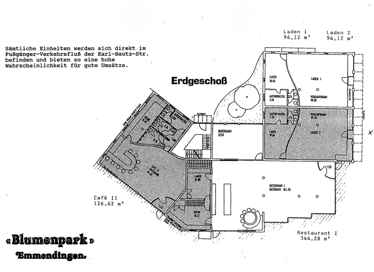 Laden zur Miete 1.495 € 96,1 m² Verkaufsfläche Emmendingen 79312