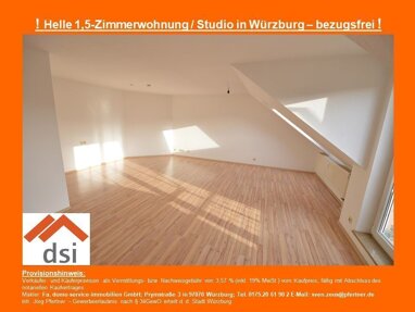 Wohnung zum Kauf 175.000 € 1 Zimmer 42 m² 3. Geschoss frei ab sofort Sandgrubenweg 2 Heidingsfeld Würzburg 97084