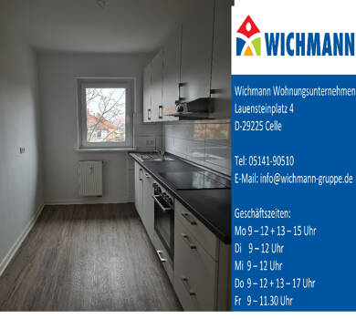 Wohnung zur Miete 854 € 3 Zimmer 85,4 m² 2. Geschoss frei ab 01.08.2025 Steffensstr. 6 Neuenhäusen Celle 29221