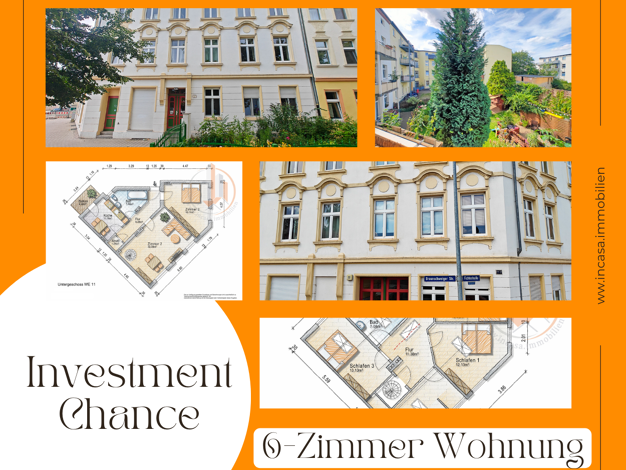 Maisonette zum Kauf 254.698 € 6 Zimmer 148,1 m² 2. Geschoss Braunschweiger Straße 33 Sudenburg Magdeburg 39112