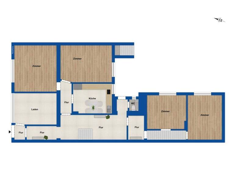 Mehrfamilienhaus zum Kauf 135.000 € 13 Zimmer 370 m² 339 m² Grundstück Neumühl Duisburg 47167