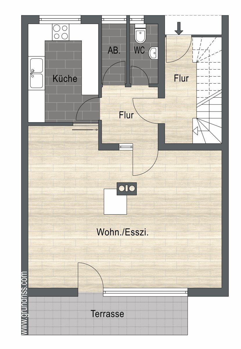 Reihenmittelhaus zum Kauf 420.000 € 5 Zimmer 105 m²<br/>Wohnfläche 233 m²<br/>Grundstück 01.02.2025<br/>Verfügbarkeit Grünkraut Grünkraut 88287