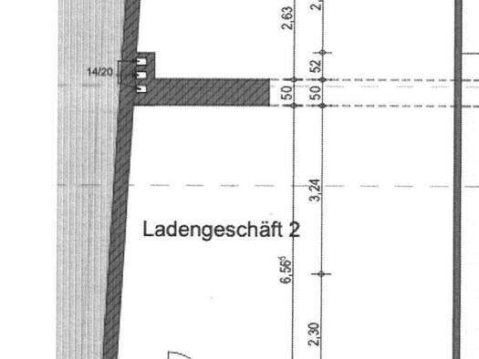 Laden zur Miete 750 € 1 Zimmer 61 m² Verkaufsfläche Innenstadt Braunschweig 38100
