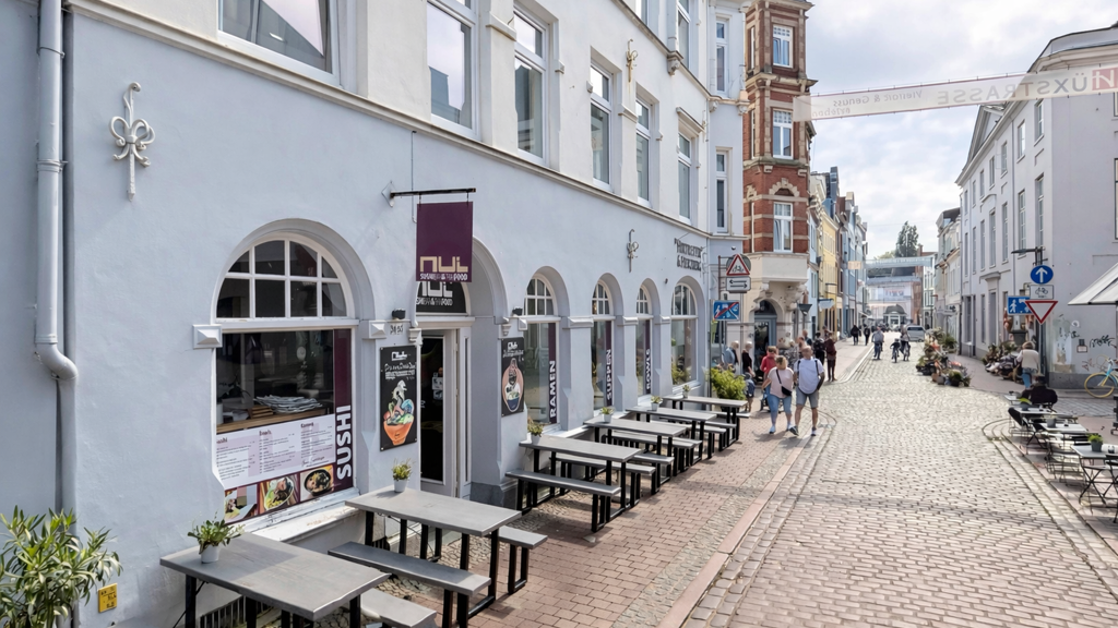 Gewerbeobjekt zum Kauf als Kapitalanlage geeignet 1.100.000 € 317 m² 386 m² Grundstück Innenstadt Lübeck 23552