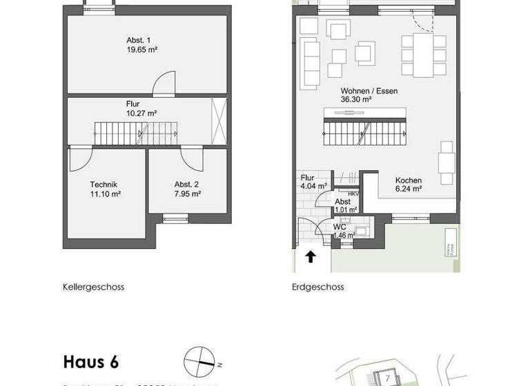 Stadthaus zum Kauf provisionsfrei 998.000 € 5,5 Zimmer 147,2 m² 102,9 m² Grundstück Buckhorn 53 Volksdorf Hamburg 22359