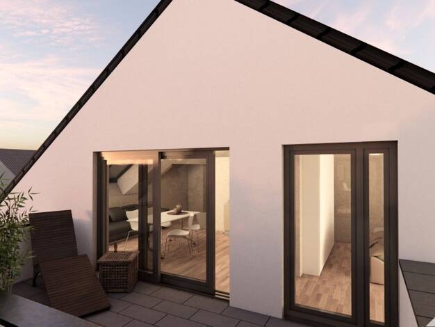 Wohnung zum Kauf - Neubau provisionsfrei 299.000 € 2 Zimmer 44 m² Neustadt Waiblingen 71336