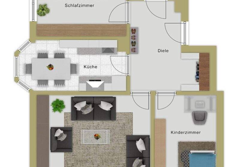 Wohnung zum Kauf 250.000 € 3 Zimmer 81 m² Dietenheim 89165