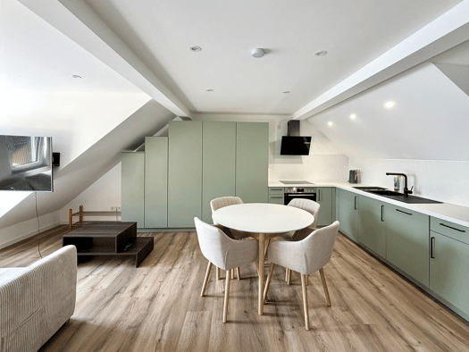 Wohnung zur Miete 1.150 € 1 Zimmer 38 m² 2. Geschoss frei ab 01.10.2026 Wörthstraße 26 Klein-Auheim Hanau 63456
