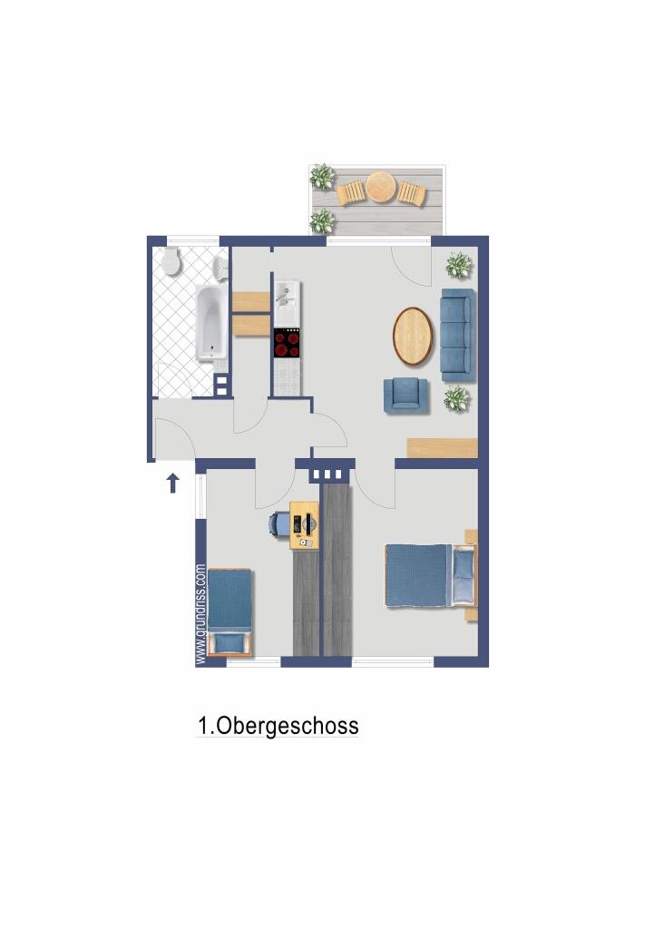 Wohnung zum Kauf provisionsfrei 226.000 € 1 Zimmer 58 m²<br/>Wohnfläche 1.<br/>Geschoss 01.03.2025<br/>Verfügbarkeit Kiesselbachstraße 75 Holthausen Düsseldorf 40589