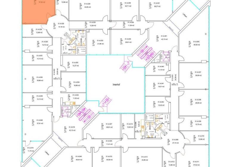 Bürofläche zur Miete 6,50 € 37,5 m² Bürofläche Bretonischer Ring 4-6a Neukeferloh Grasbrunn 85630