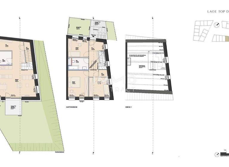 Maisonette zum Kauf - Erstbezug 589.000 € 4 Zimmer 110,3 m² Ufer Linz 4030