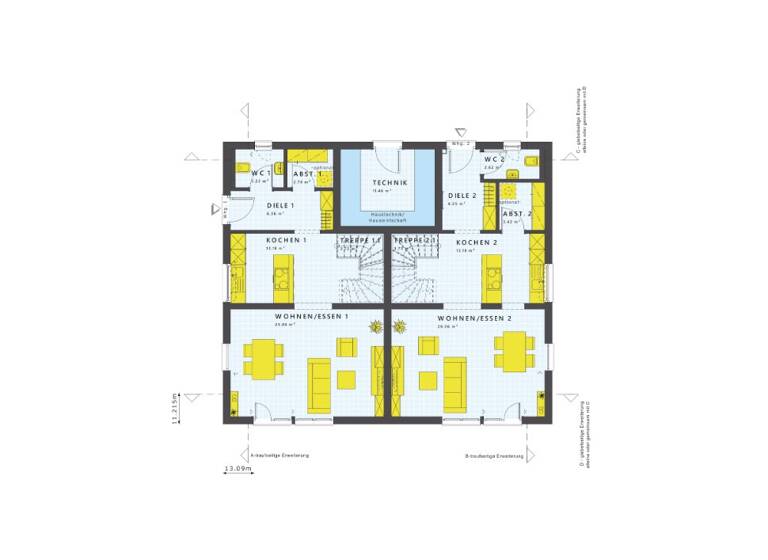 Einfamilienhaus zum Kauf 407.999 € 3 Zimmer 125 m² 1.560 m² Grundstück Monzingen 55569