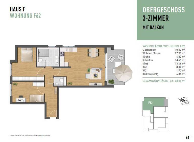 Wohnung zum Kauf provisionsfrei 525.000 € 3 Zimmer 89 m²<br/>Wohnfläche Pfullingen 72793